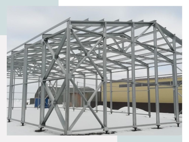 Каркасные ангары в Глазове