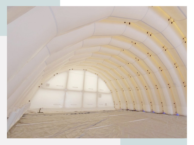 Пневмокаркасные ангары в Глазове