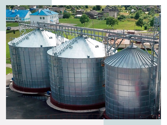 Металлические силосы в Глазове