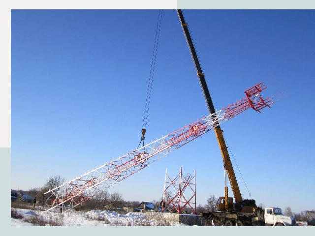 Строительство башен связи в Глазове от 612 руб.