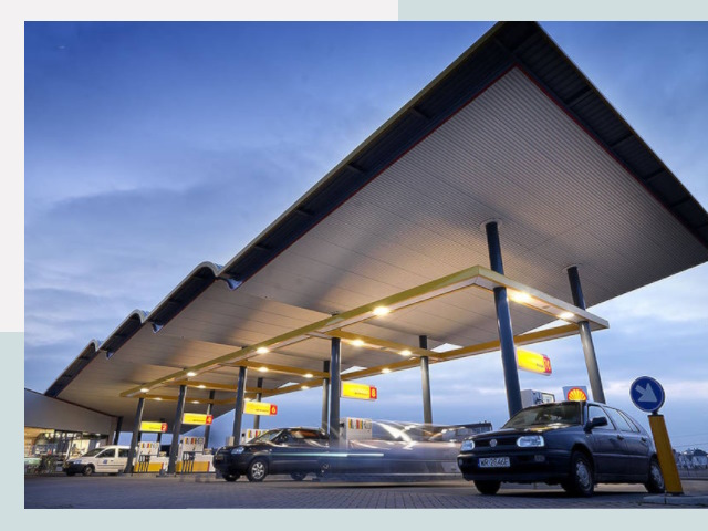 Навесы для АЗС в Глазов от 612 руб. - Защита и комфорт
