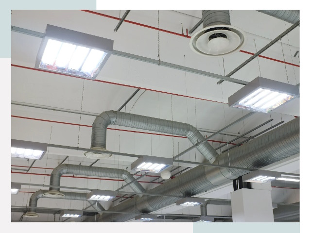 Вентиляция ангаров в Глазове