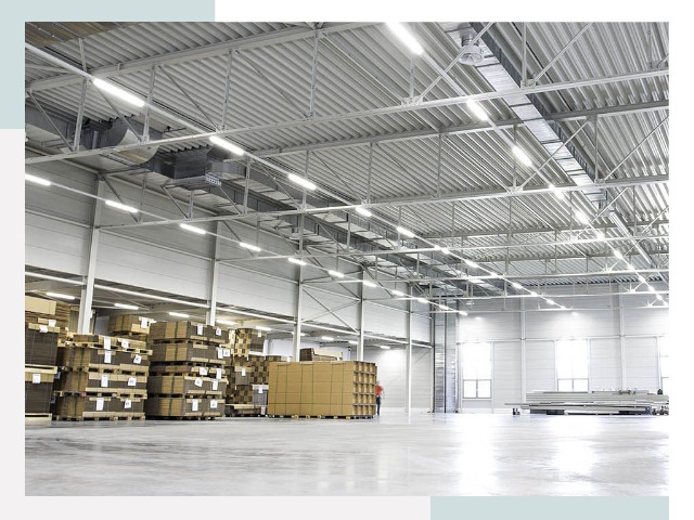 Освещение ангаров в Глазове