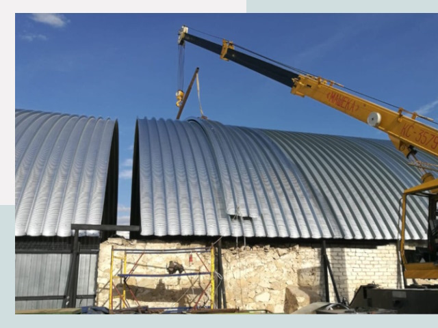 Реконструкция ангаров в Глазове от 612 руб.