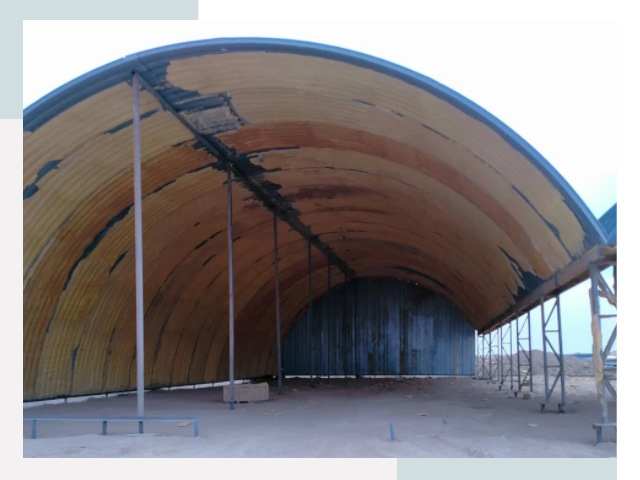 Реконструкция ангаров в Глазове