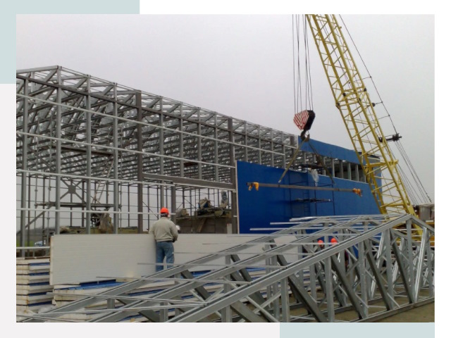 Монтаж ангаров в Глазове