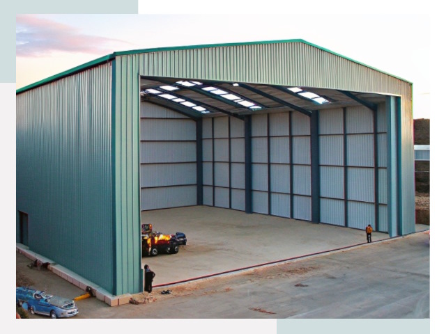 Строительство ангаров в Глазове