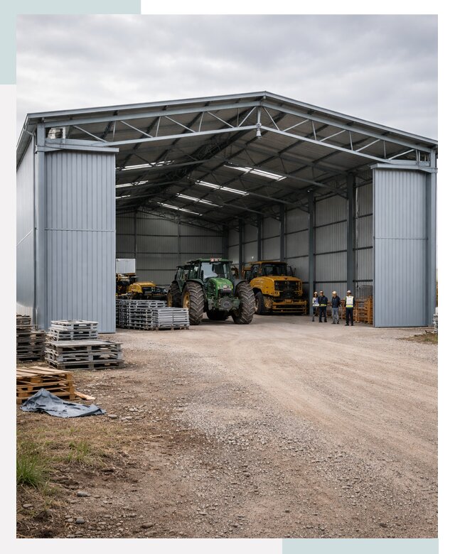 Ангары для сельхозтехники в Глазове от 20406 р. | СтальСтрой-Глз