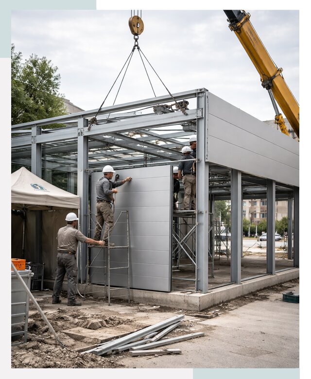 СтальСтрой-Глз: торговый павильон под ключ в Глазове от 35711 р.