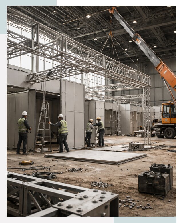 Строительство выставочных павильонов в Глазове от 35711 р.| СтальСтрой-Глз